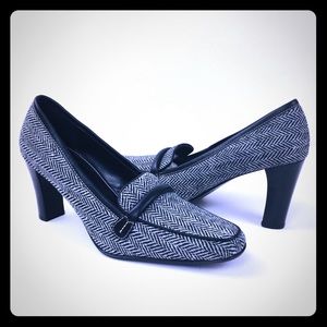 Karen Scott Womens Slip-On Heeled Loafers 7 m